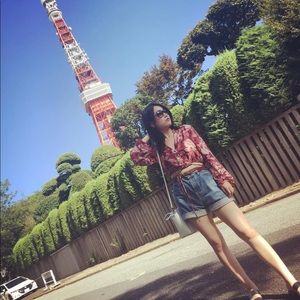 Urban outfitters BDG Mom high waist jean shorts